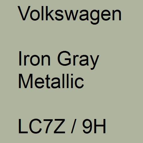 Volkswagen, Iron Gray Metallic, LC7Z / 9H.